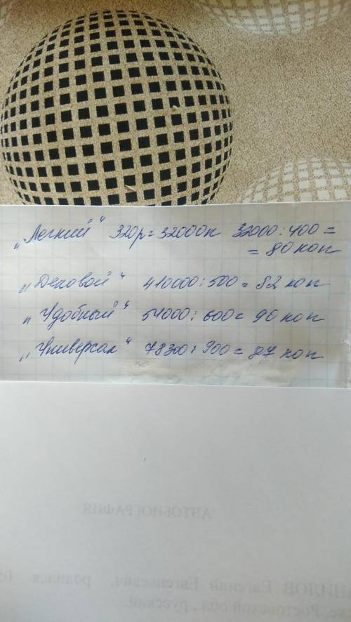 Решение для пятого класса… говорила,что нужно сначала в копейки перевести​