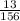 \frac{13}{156}