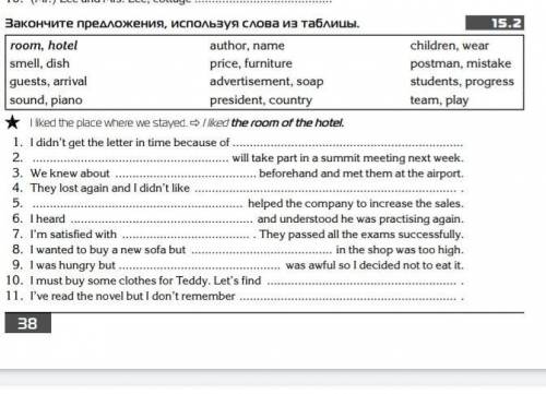 По анг.яз надосделайте правильно
