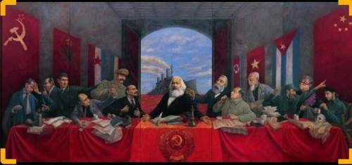 Кто изображен на картине, перечислите по имени или хотя бы стране 
