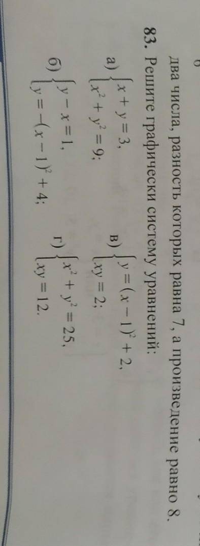 очень решите систему уравнений: А;Б.