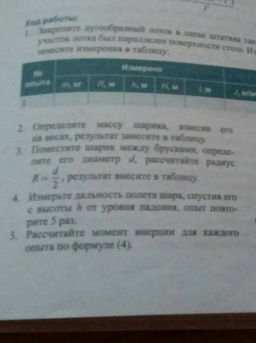 Закрепите духообразный лоток в лапке штатива 