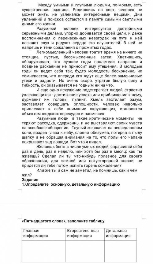 Пятнадцатого слова заполлите 