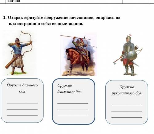 СОР ПО ИСТОРИИ охарактеризуйте вооружение кочевников