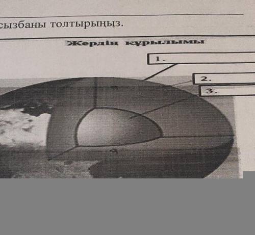 B. Берілген сызбаны толтырыңыз.Экорд курылымы Поставлю 