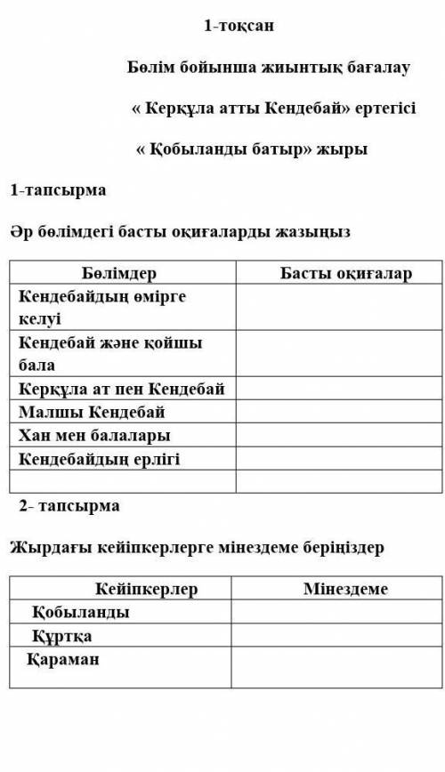 Можно правильный ответ сразу на казахском