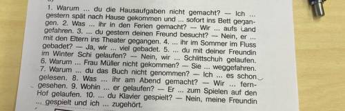 нужно поставить haben/sein