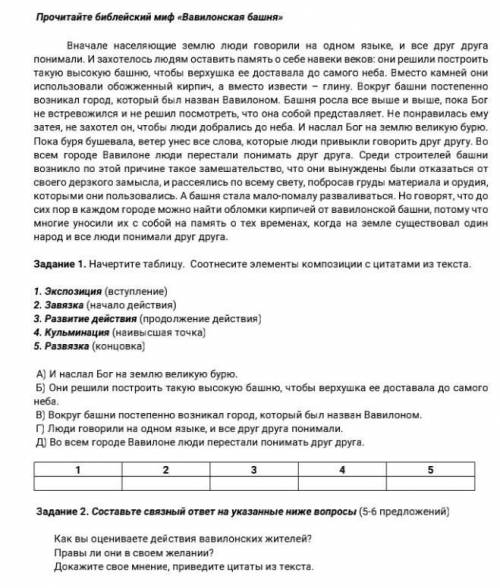 Саставьте связный ответы на указаныениже вапросы