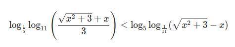 Найти решение неравенства log15log11(x2+3+x3) +x) −x) и для неправильной дроби с взаимно просты