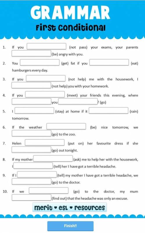 If I (study) I (pass) my exams с английским языком седьмой класс умоляю