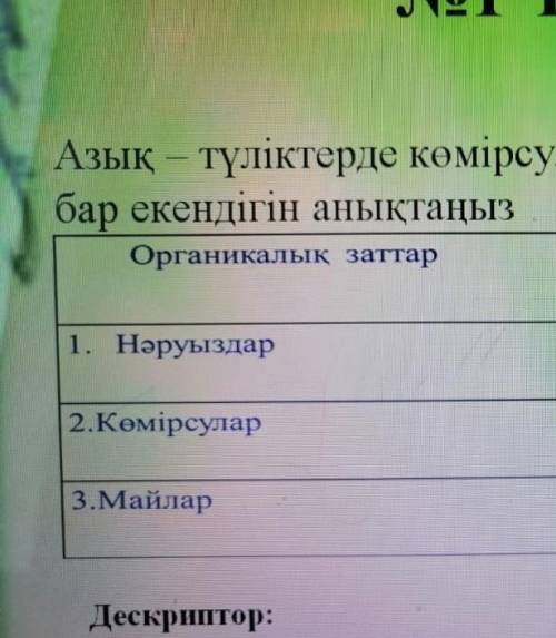 Биология 3 зертханалық жұмыс 7 комек керек отинеи