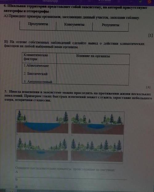 КТО РЕШИТ ЭТИ ДВА ЗАДАНИЯ ПО БИОЛОГИИ , 5 ЗВЁЗД