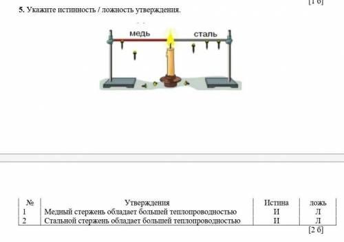 Укажите истинность / ложность утверждения. Без глупостей иначе бан