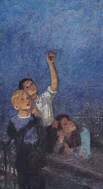 Почему картина Ф. Решетникова Мальчишки так называется?​