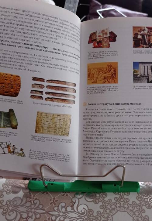 Сделайте рассказ как изготовлали старинные книги по картинкам