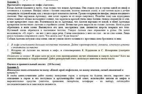 У меня соч. Со 2 и 3 заданием. И никаких халявщиков )! 