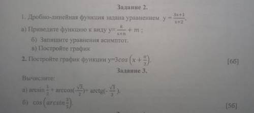 алгебра построить графики