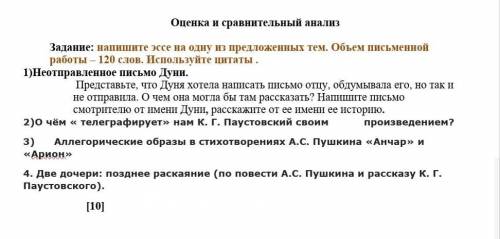 напишите эссе у меня двойка даю все что у меня есть