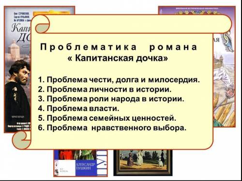 К каждой проблеме привести пример из текста