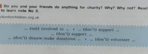 Do you and your friends do anything for charity?