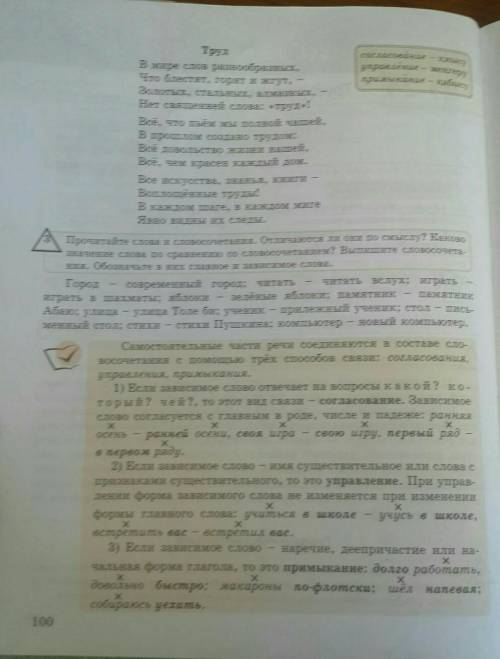 3 упр. 100 стр. 8 класс руский язык кто ответит правильно 