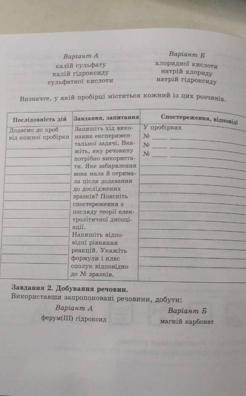 Частина 1, Хімія ТЬ БУДЬ ЛАСКА 