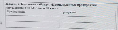 нужно,нужно заполнить таблицу 