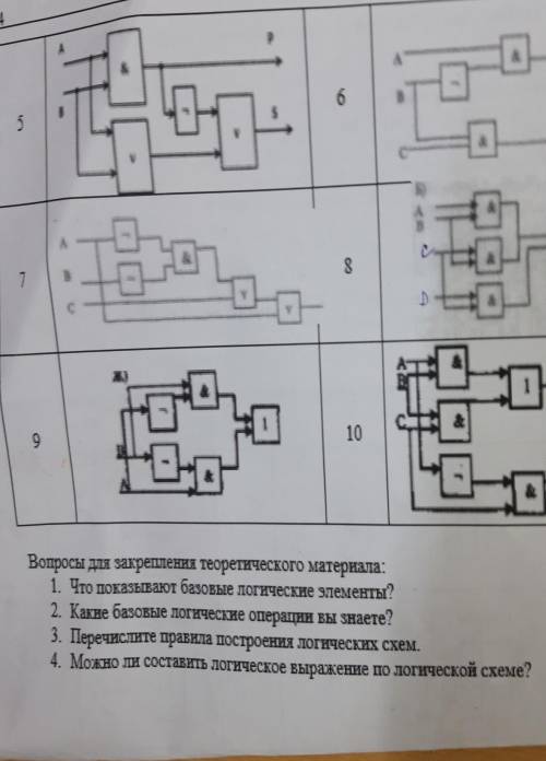 Номер 7 иответить на все вопросы