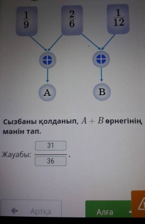 31/36 дурыс ответ поставь лайк