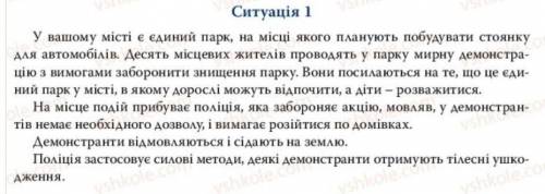 1. Чи було порушено права демонстрантів? Якщо так, які саме права?2. Як демонстранти можуть захистит