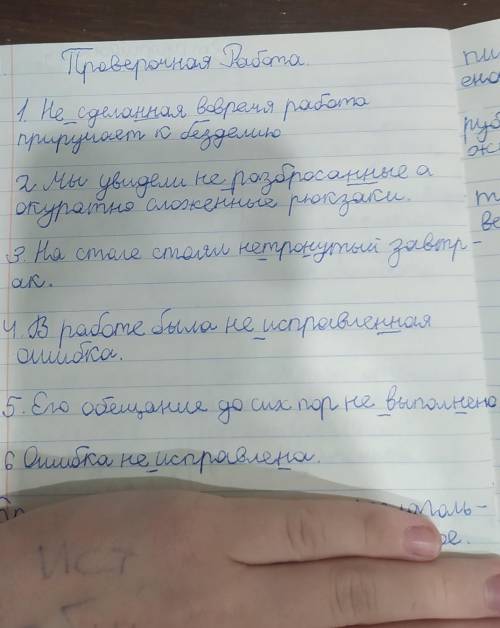 обяснить почему не со словами написаны слитно/раздельно,и почему написана 1 или 2 буквы Н НУЖНО 