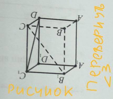 Abcda1b1c1d1 - прямоугольный параллелепипед , aa1=4, AB=AD=3, найти : угол(C1D,B1C)