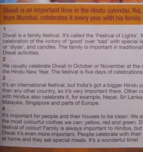 Diwali is an important time in the Hindu calendar. Raj, 14, from Mumbai, celebrates it every year wi