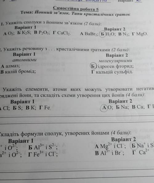 сделать второй вариант и расписать третье и четвертое задание)