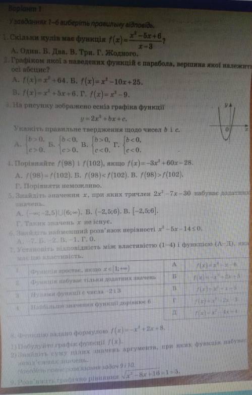 с алгеброй(решение тоже написать) 9класс​
