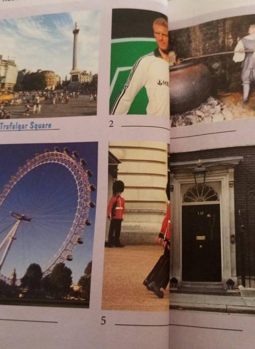 2 Read the web page again and label the photos.21Trafalgar Square45