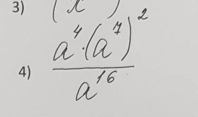 1.m^5*m^4 2.a^12:a^43.(x^8)^24. a^4*(a^7)^2/a^16(пример в фото)Если можно с разъяснениями ✌