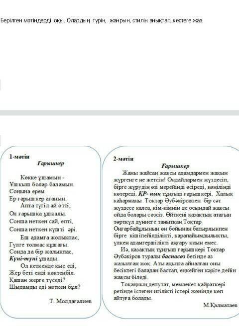 Кординба?еринбе жауап жаз?!жетпис бал