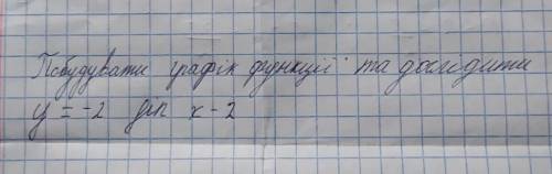 Побудувати графік функції - фото 
