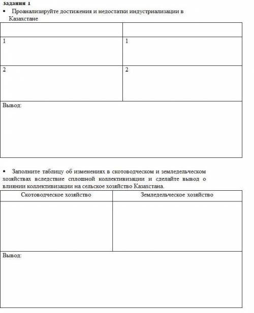 сор по Истории Казахстана !