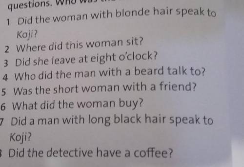 нужно!1.42Listen again and answer thr questions.Who was thrbmurderer? 