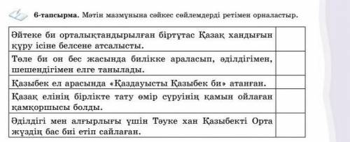 Сөйлемдерді сәйкестіріп жаз. Бұл кімнің сөзі екенін тап
