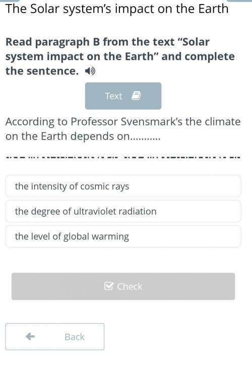 the degree of ultraviolet radiationthe level of global warming