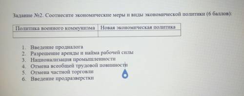 Соотнесите экономические меры и виды экономической политики.