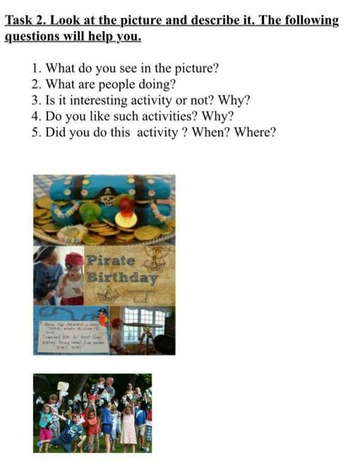 What do you see in the picture?What are people doing?