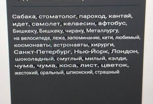 Помагите нужно не правильные слова писать правильно 