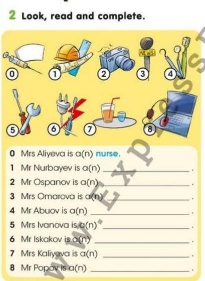 Look,read and complete ex 2памагите
