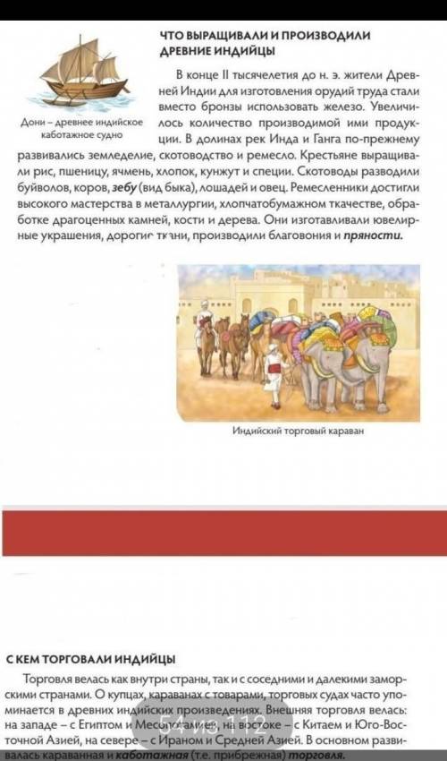 Объясните роль торговли в системе хозяйства Древней Индии.