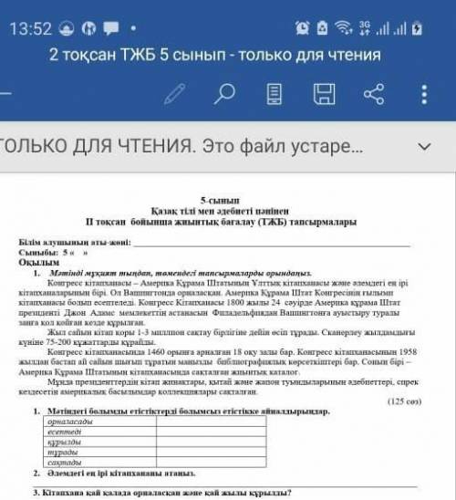Соч по казахскому очень надо
