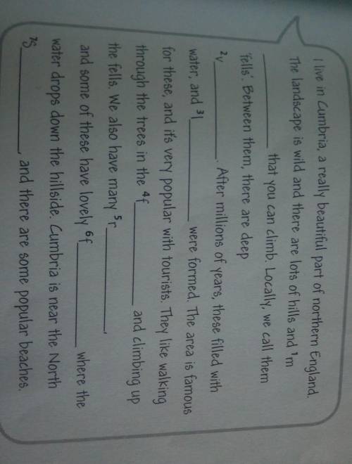 Complete The geographical featuris​